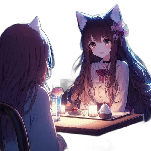 food, dress, staff, creature transparent PNG cut-out