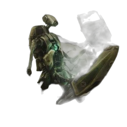 weapon, robot, mask, dragon transparent PNG cut-out