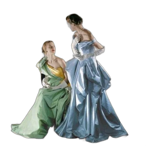 dress, crown, concept art, photorealistic transparent PNG cut-out