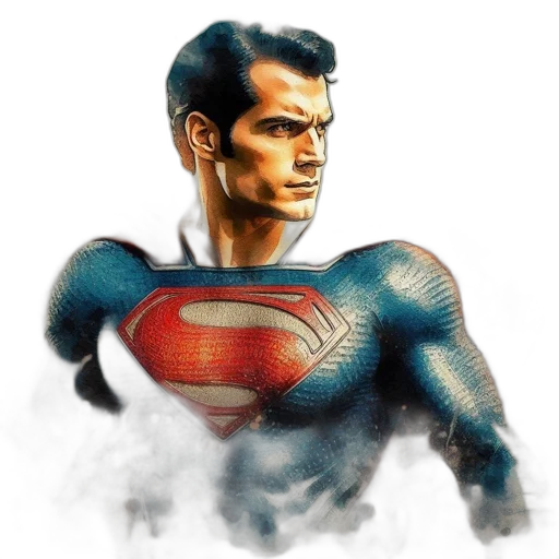 comic book art, photorealistic, concept art, cartoon transparent PNG cut-out