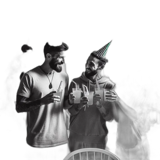 hat, staff, mask, concept art transparent PNG cut-out