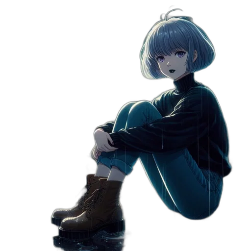 shoes, jacket, robot, creature transparent PNG cut-out