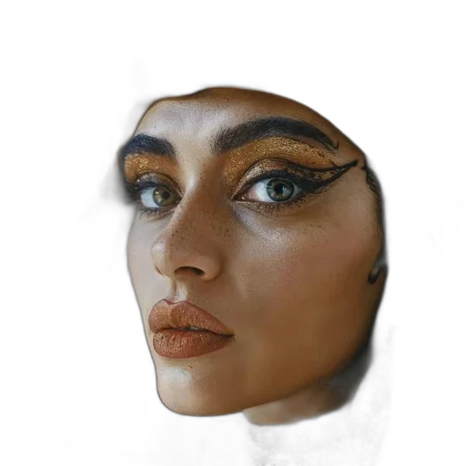 face, mask, hat, jewelry transparent PNG cut-out