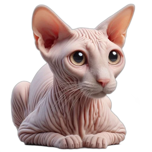 animal, creature, staff, 3d render transparent PNG cut-out