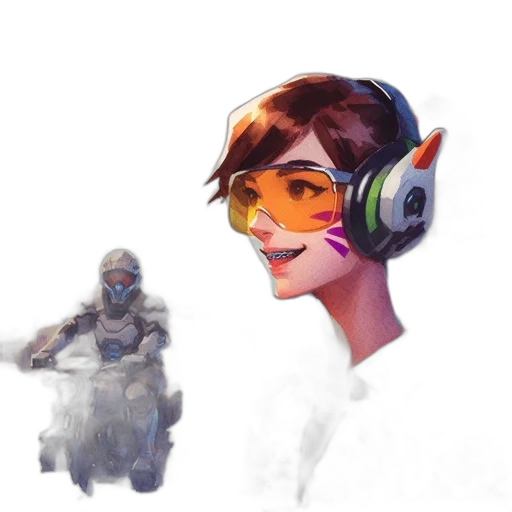 robot, face, mask, weapon transparent PNG cut-out