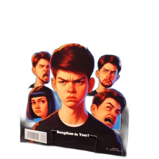 face, mask, concept art, comic book art transparent PNG cut-out