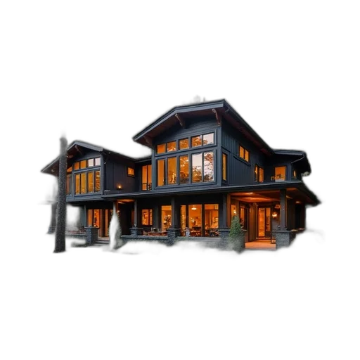 building, furniture, 3d render, concept art transparent PNG cut-out