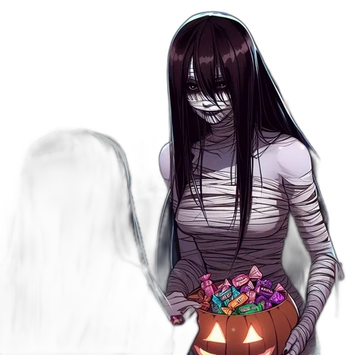 mask, dress, creature, concept art transparent PNG cut-out