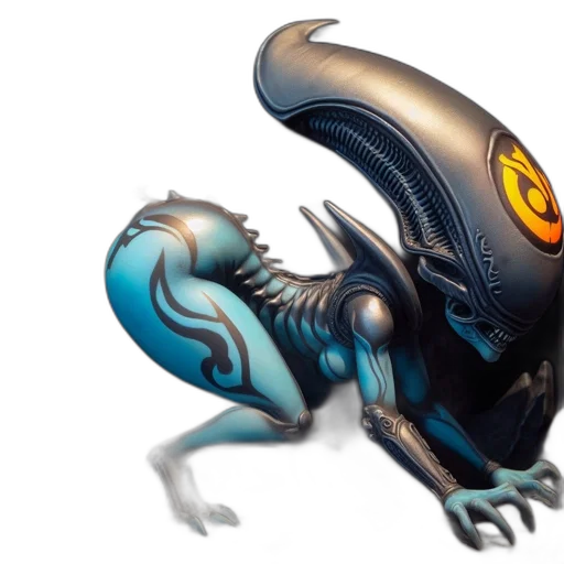 robot, creature, dragon, mask transparent PNG cut-out
