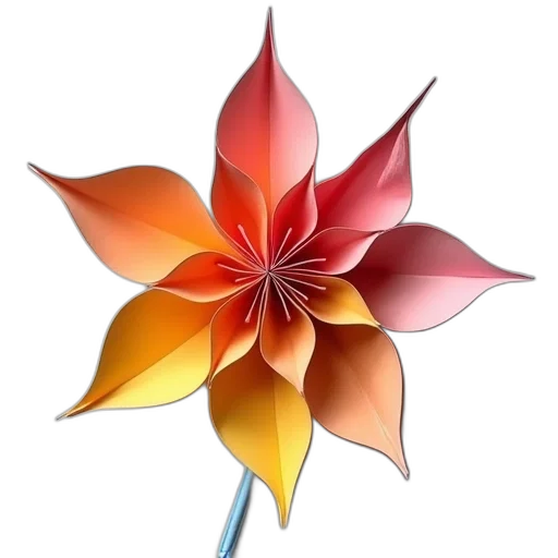 flower, umbrella, crown, staff transparent PNG cut-out