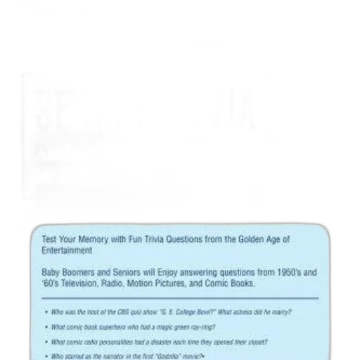 senior, trivia, fun, questions transparent PNG cut-out