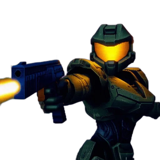 robot, weapon, 3d render, concept art transparent PNG cut-out