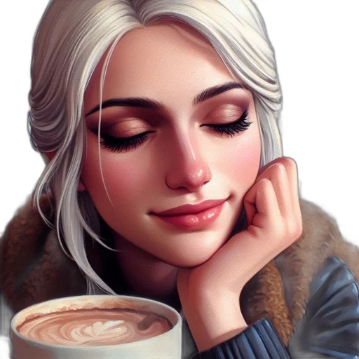 face, fantasy art, photorealistic, oil painting transparent PNG cut-out