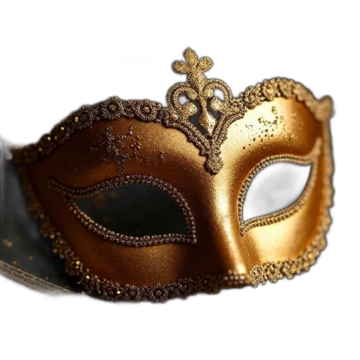 mask, crown, jewelry, hat transparent PNG cut-out
