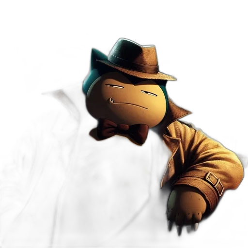 hat, robot, creature, animal transparent PNG cut-out