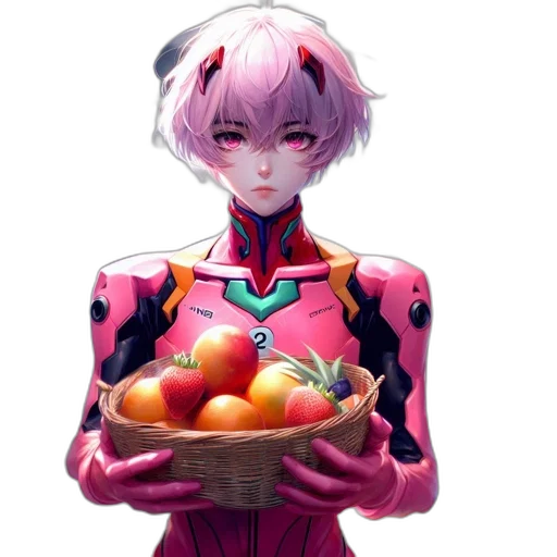food, robot, face, creature transparent PNG cut-out