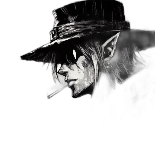hat, face, mask, staff transparent PNG cut-out