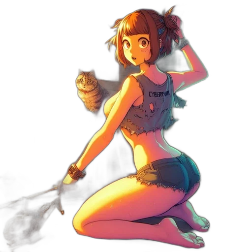 weapon, staff, sword, robot transparent PNG cut-out