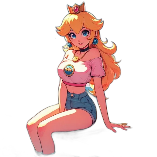 crown, dress, staff, weapon transparent PNG cut-out