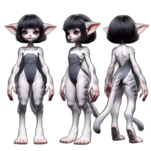 creature, concept art, 3d render, fantasy art transparent PNG cut-out