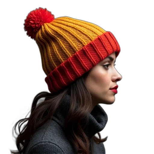 hat, crown, photorealistic, red transparent PNG cut-out