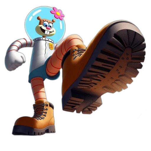 robot, shoes, weapon, creature transparent PNG cut-out