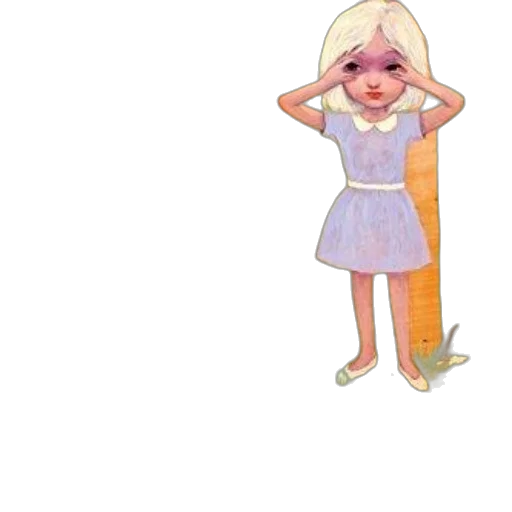 dress, staff, cartoon, 3d render transparent PNG cut-out
