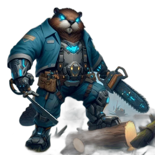 staff, weapon, animal, robot transparent PNG cut-out