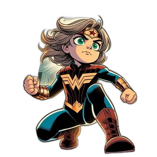 comic book art, cartoon, concept art, pixel art transparent PNG cut-out