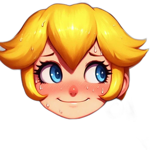 face, staff, crown, hair transparent PNG cut-out