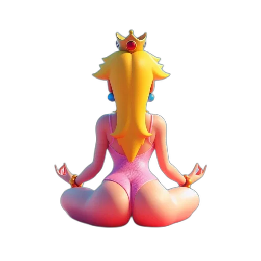 crown, hat, dress, creature transparent PNG cut-out