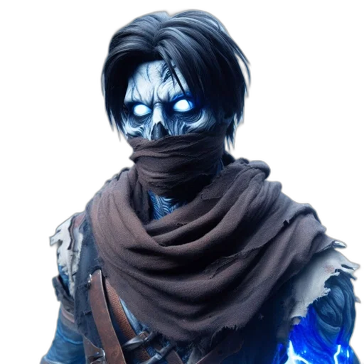 mask, face, staff, creature transparent PNG cut-out