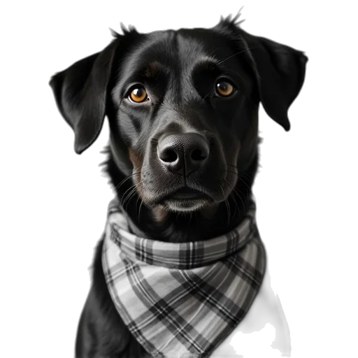 animal, staff, face, photorealistic transparent PNG cut-out