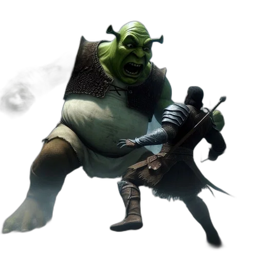 weapon, staff, sword, creature transparent PNG cut-out