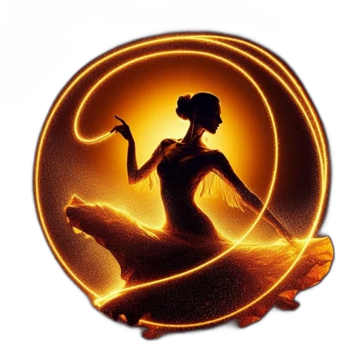 staff, fantasy art, concept art, dancer transparent PNG cut-out