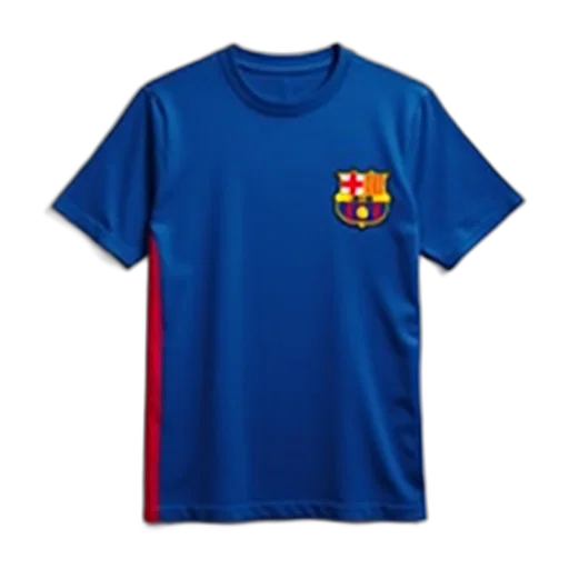 blue, t-shirt, red, stripe transparent PNG cut-out