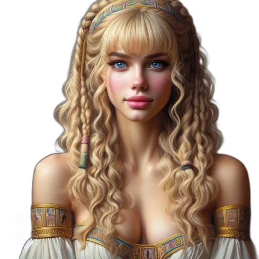 jewelry, dress, face, crown transparent PNG cut-out