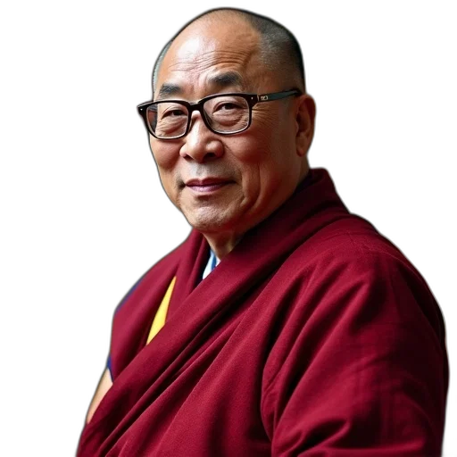 staff, face, dalai, turgen transparent PNG cut-out