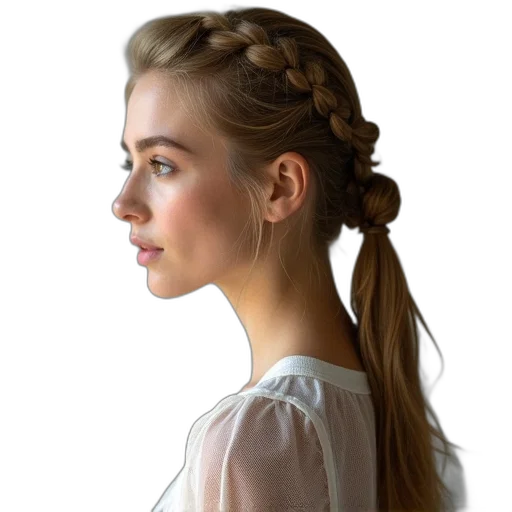 hair, crown, face, jewelry transparent PNG cut-out