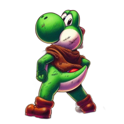 animal, creature, weapon, staff transparent PNG cut-out
