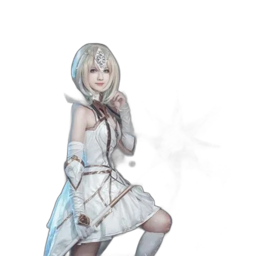dress, staff, sword, weapon transparent PNG cut-out
