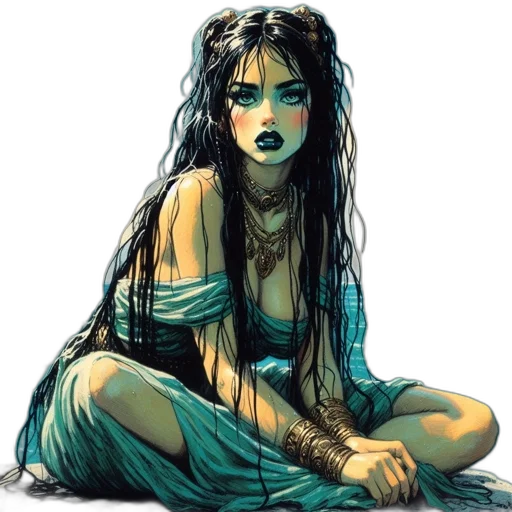 comic book art, fantasy art, concept art, pixel art transparent PNG cut-out