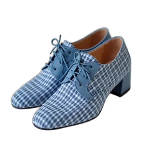 shoes, 3d render, photorealistic, blue transparent PNG cut-out