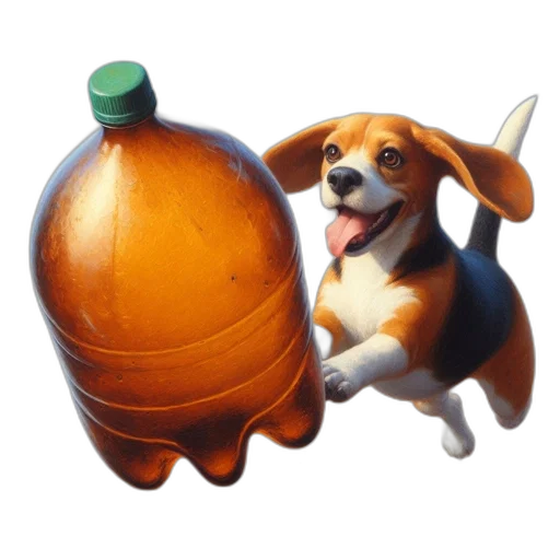 bottle, animal, food, creature transparent PNG cut-out