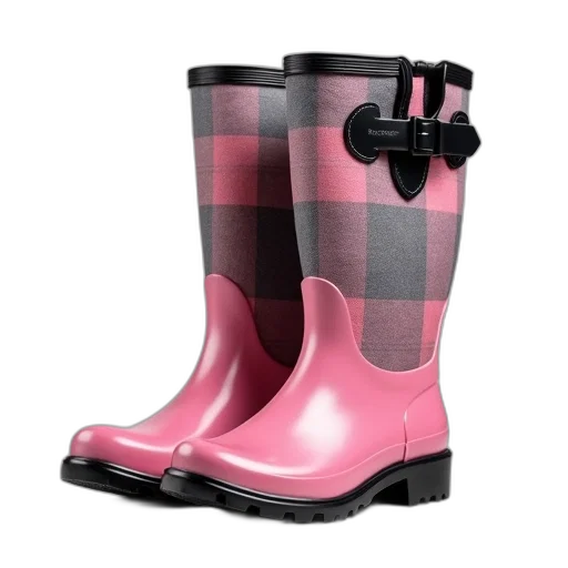 shoes, pair, pink, grey transparent PNG cut-out