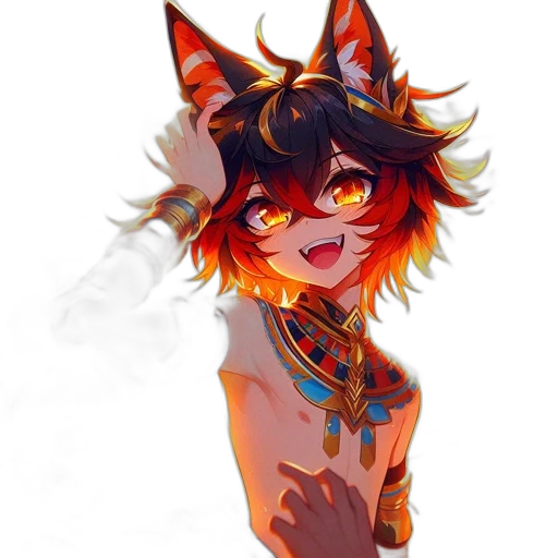 staff, mask, creature, face transparent PNG cut-out
