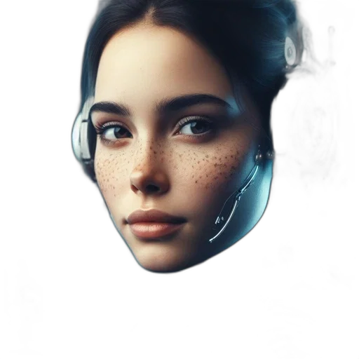 face, mask, robot, jewelry transparent PNG cut-out