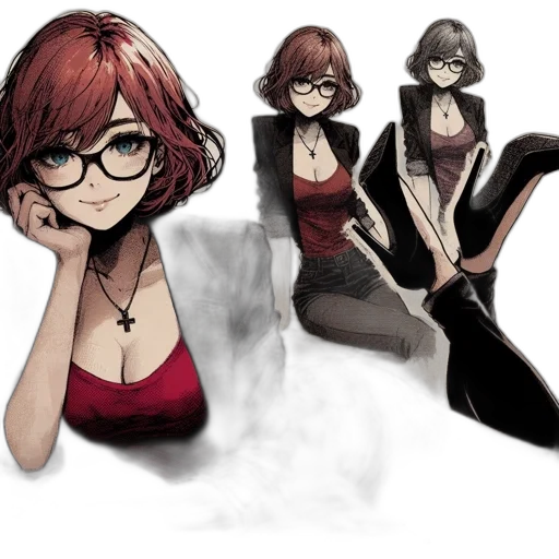 dress, staff, mask, concept art transparent PNG cut-out