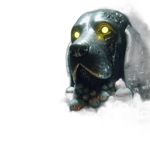 robot, mask, creature, animal transparent PNG cut-out
