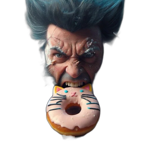 food, face, creature, animal transparent PNG cut-out